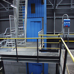 Metal shafts in industrial environments